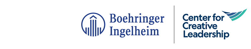 Boehringer Ingelheim and the Center for Creative Leadership logos